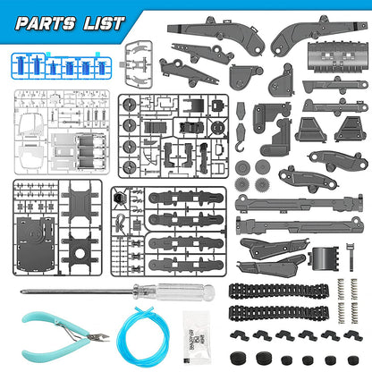 PUPWER STEM Hydraulic Construction Vehicles - Building Toys for Kids, Includes Excavator, Crane, Wood Loader - Ages 8-12 Boys