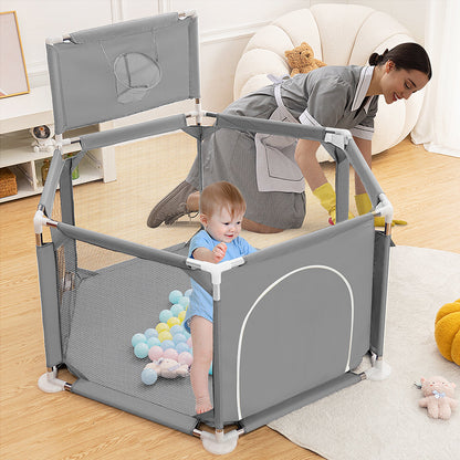 PUPWER 50" Baby Playpen Playard Indoor and Outdoor Kids Toddler Activity Center