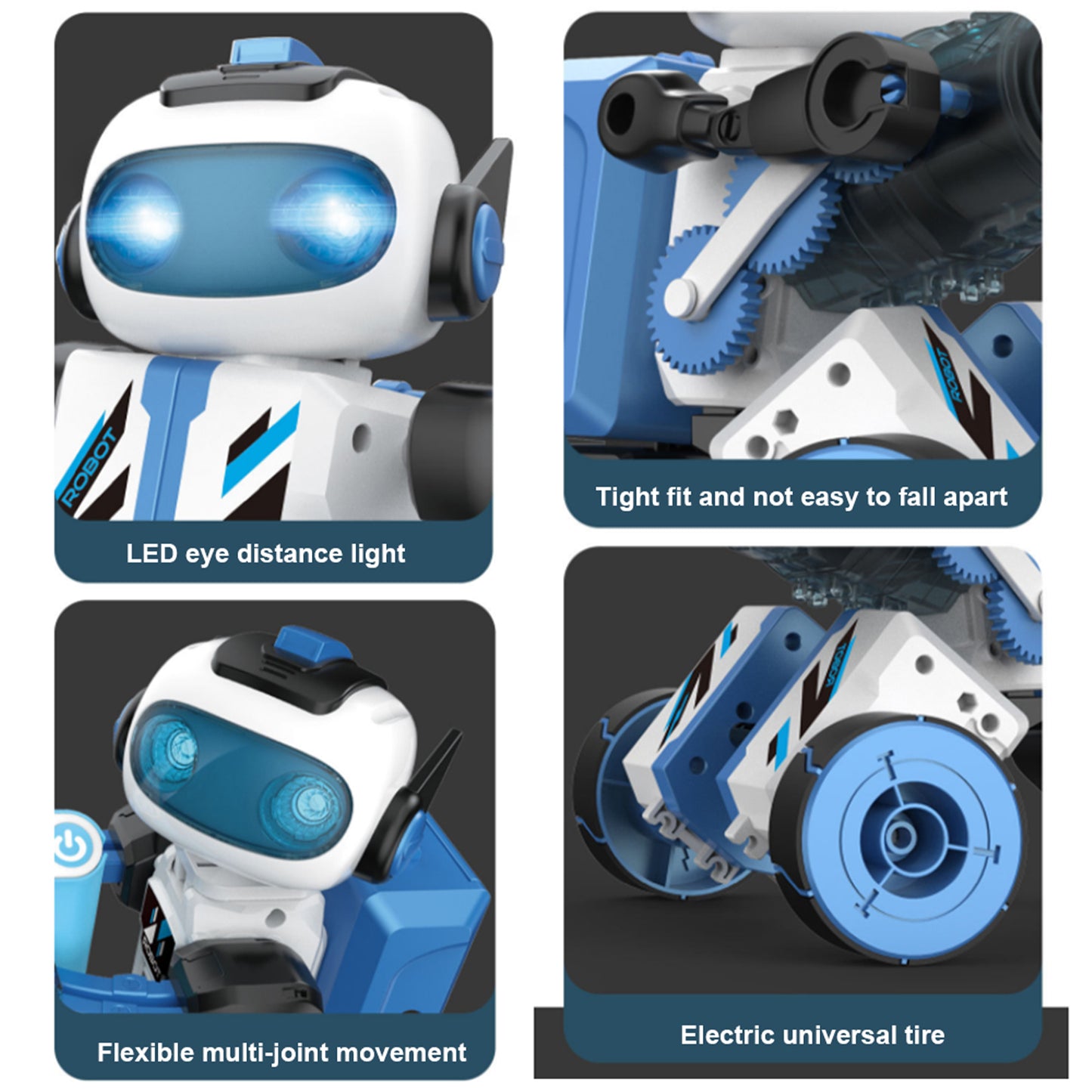 PUPWER 3 in 1 Robot Kit - STEM Science Toys for Kids 8-12 Years - 220 Pcs Building Blocks - Educational Robotics Set for Boys and Girls - Great Gift Idea