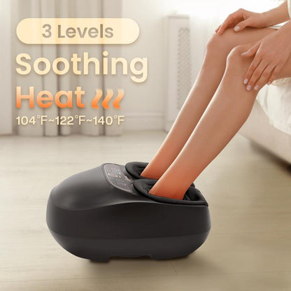 Foot Massager Machine with Heat, Shiatsu Feet Massager Remote Control