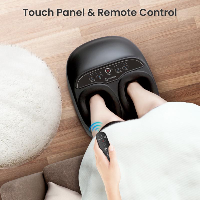 Foot Massager Machine with Heat, Shiatsu Feet Massager Remote Control