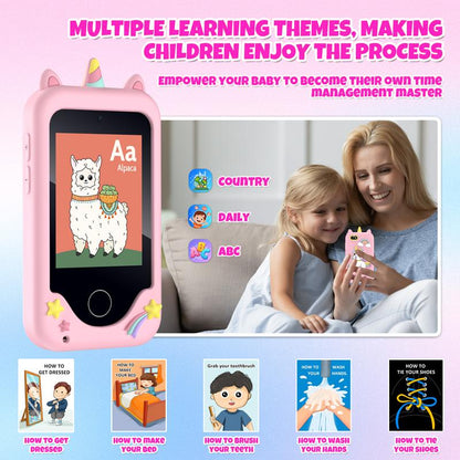 Kids Smart Phone Educational Toys Musical Toy Unicorn Baby Mobile Selfie Camera With Silicone cover Toys for Babies Birthday Gifts